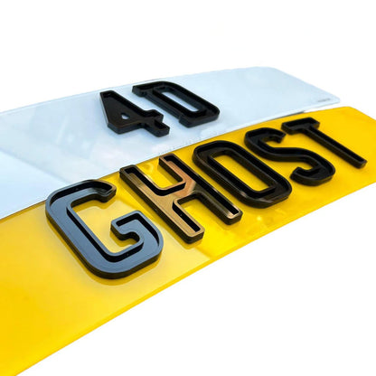 4D Ghost Number Plates