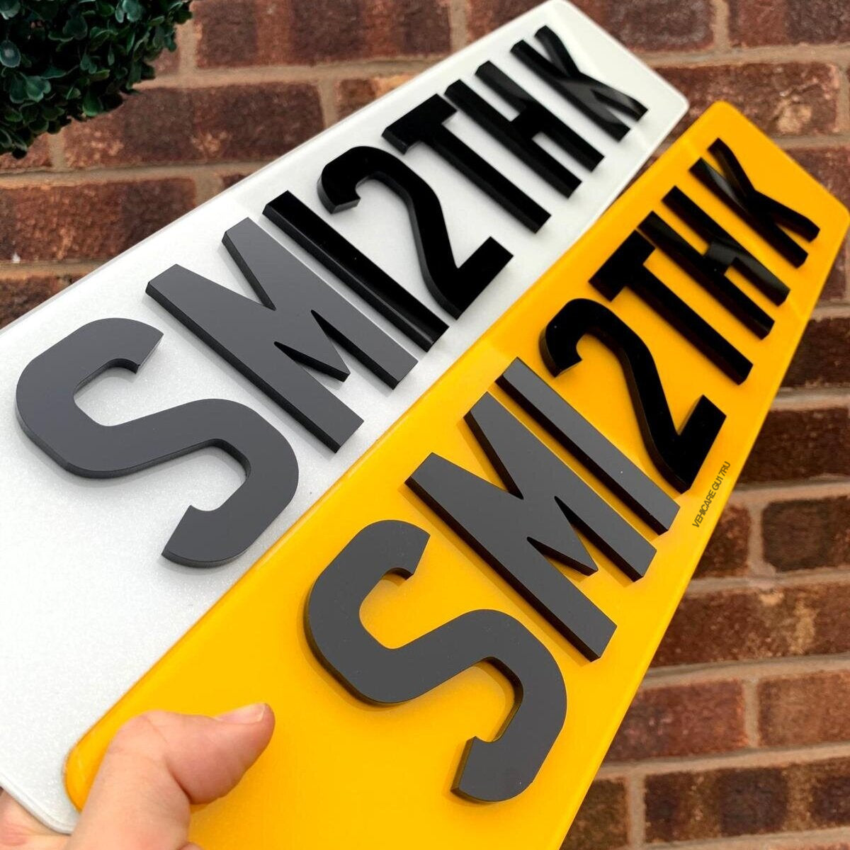 4D 3MM-10MM Number Plates