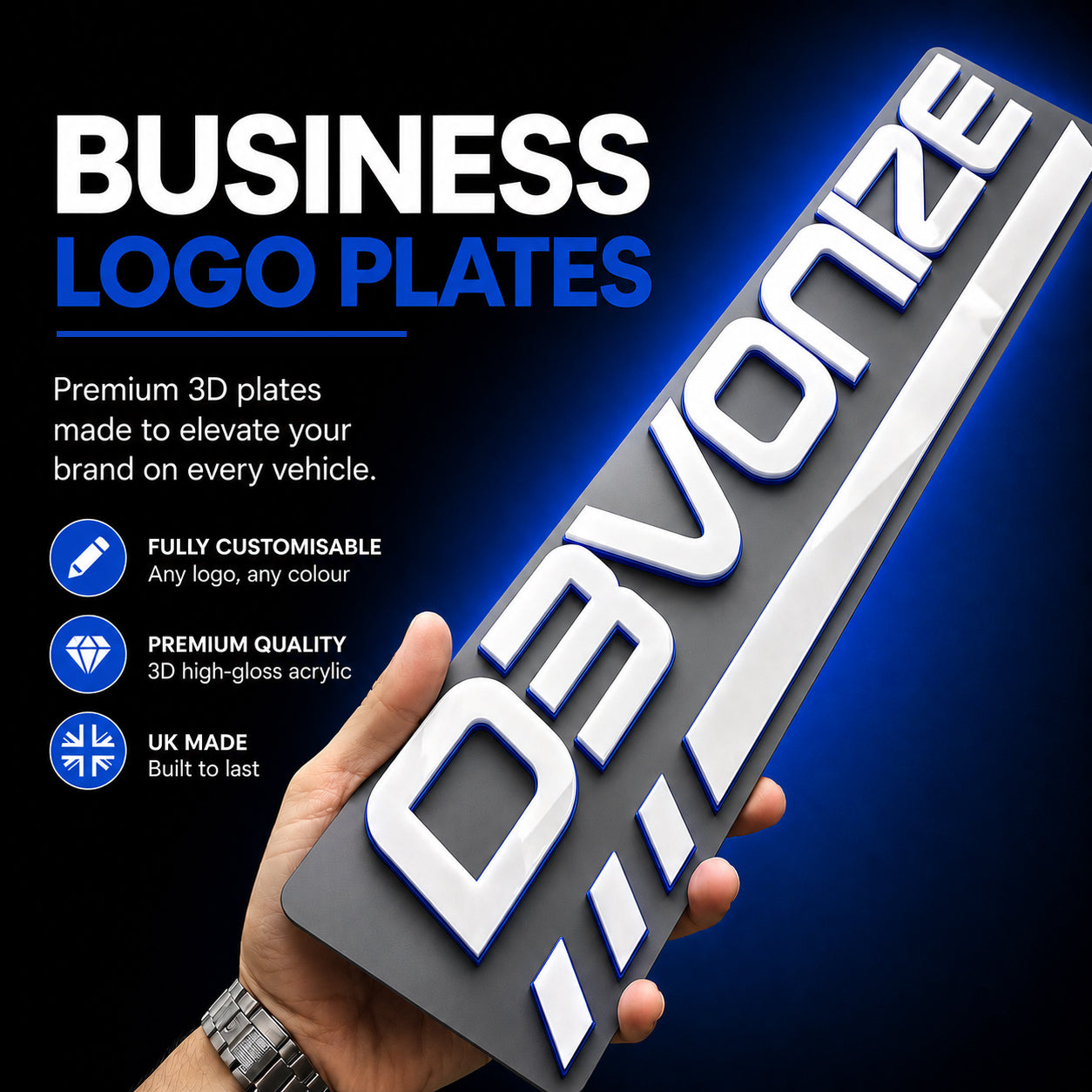 Custom Business Logo Plates