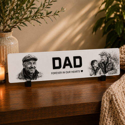 Memorial Picture Plate