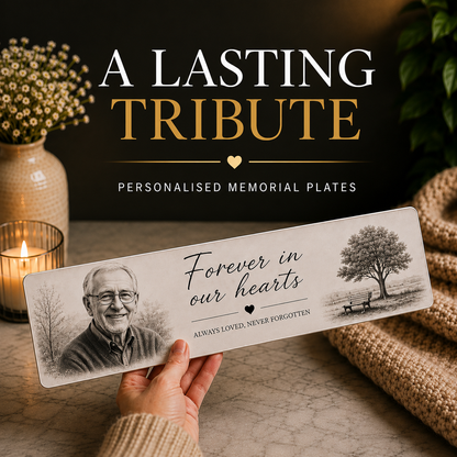 Memorial Picture Plate