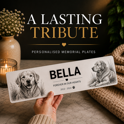 Memorial Picture Plate