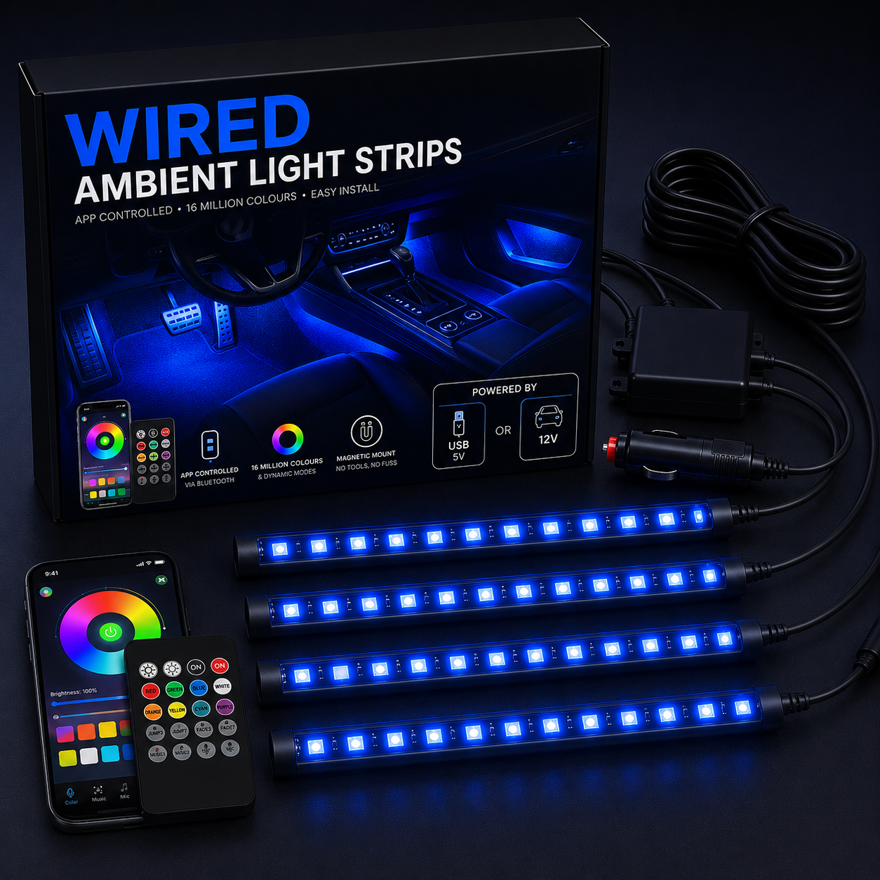 Wired Ambient Light Strips
