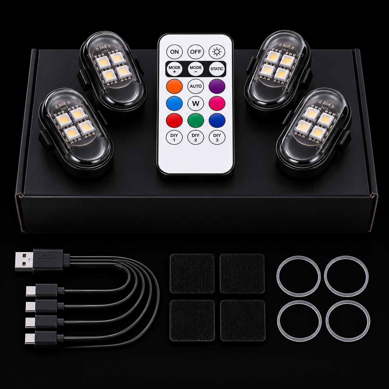 Mini Wireless Interior Lights