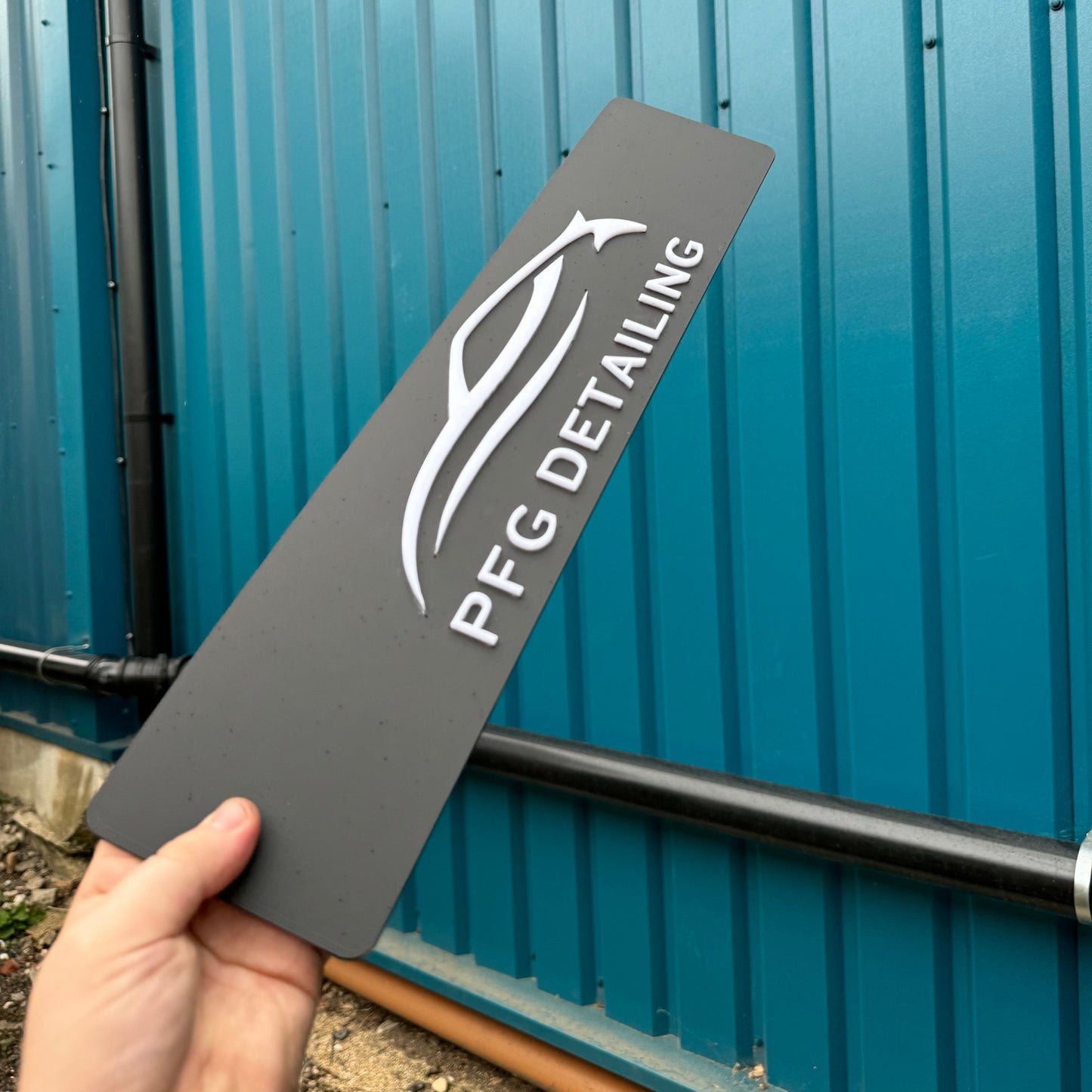 Custom Business Logo Plate