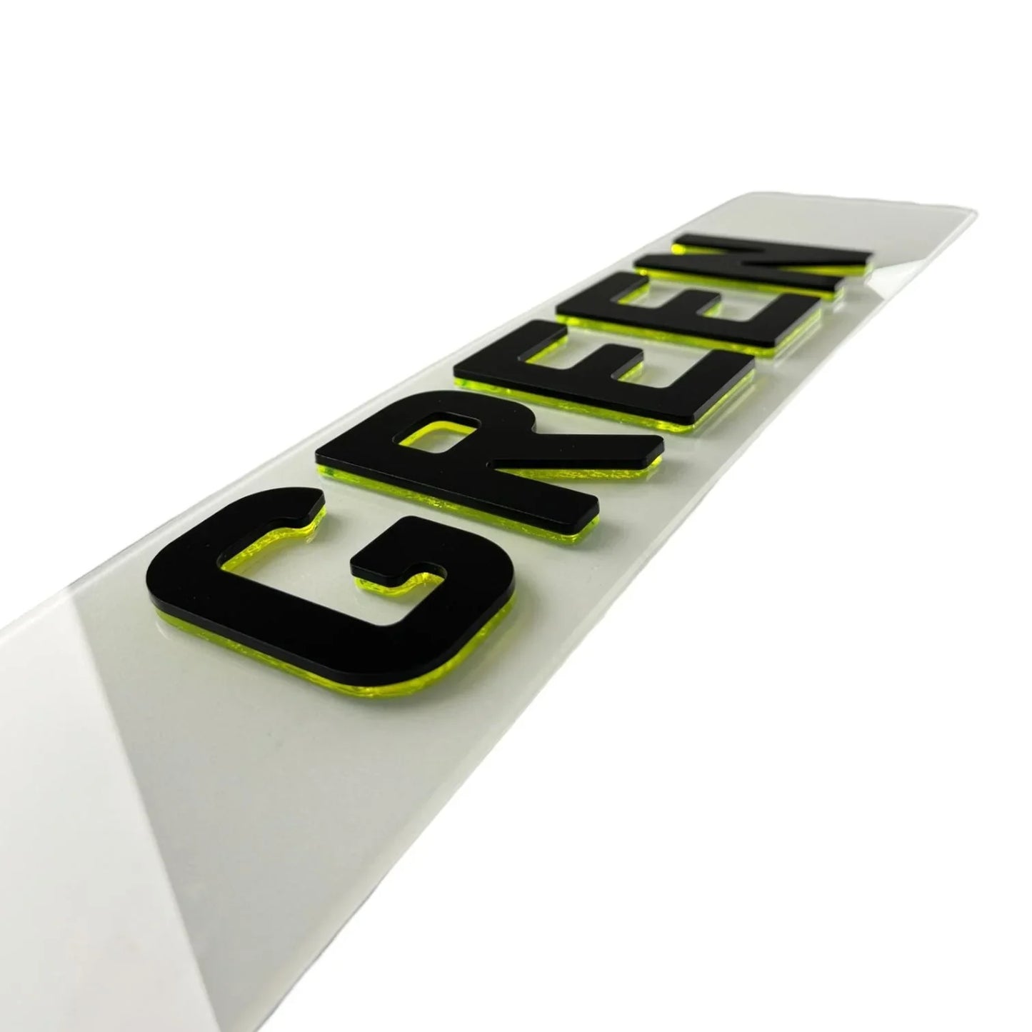 4D Neon Number Plates (Show/Off-Road)