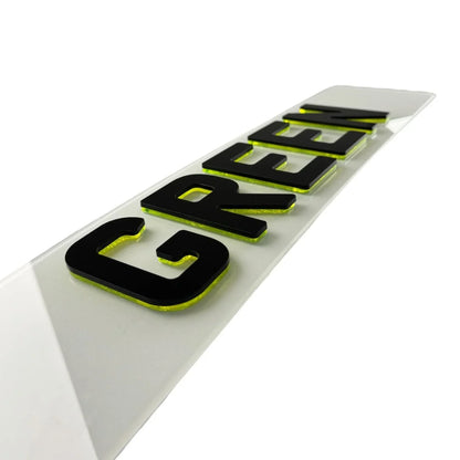 4D Neon Number Plates (Show/Off-Road)