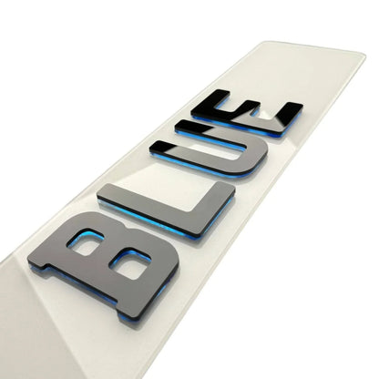 4D Neon Number Plates (Show/Off-Road)