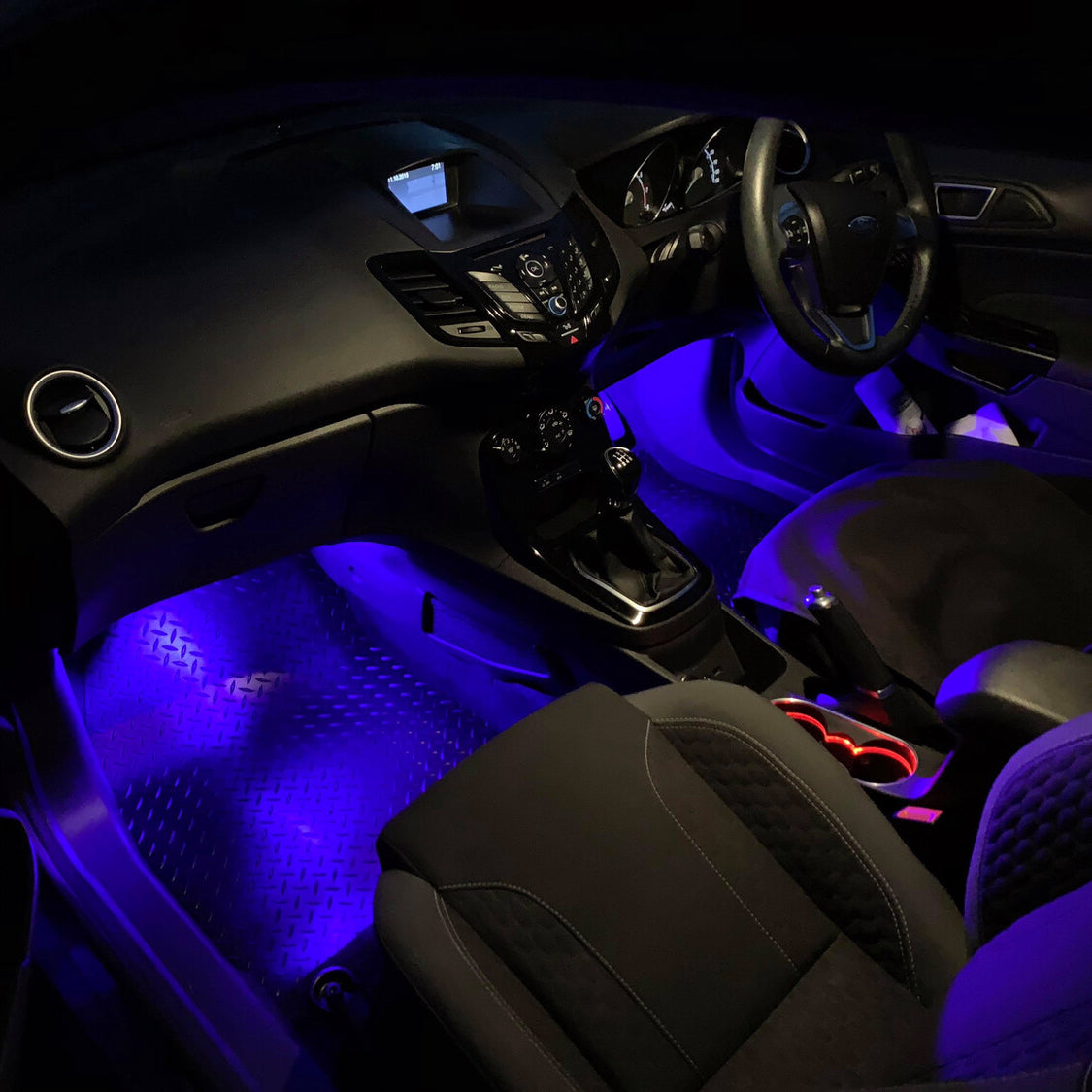 Wireless Car Footwell LED Lights