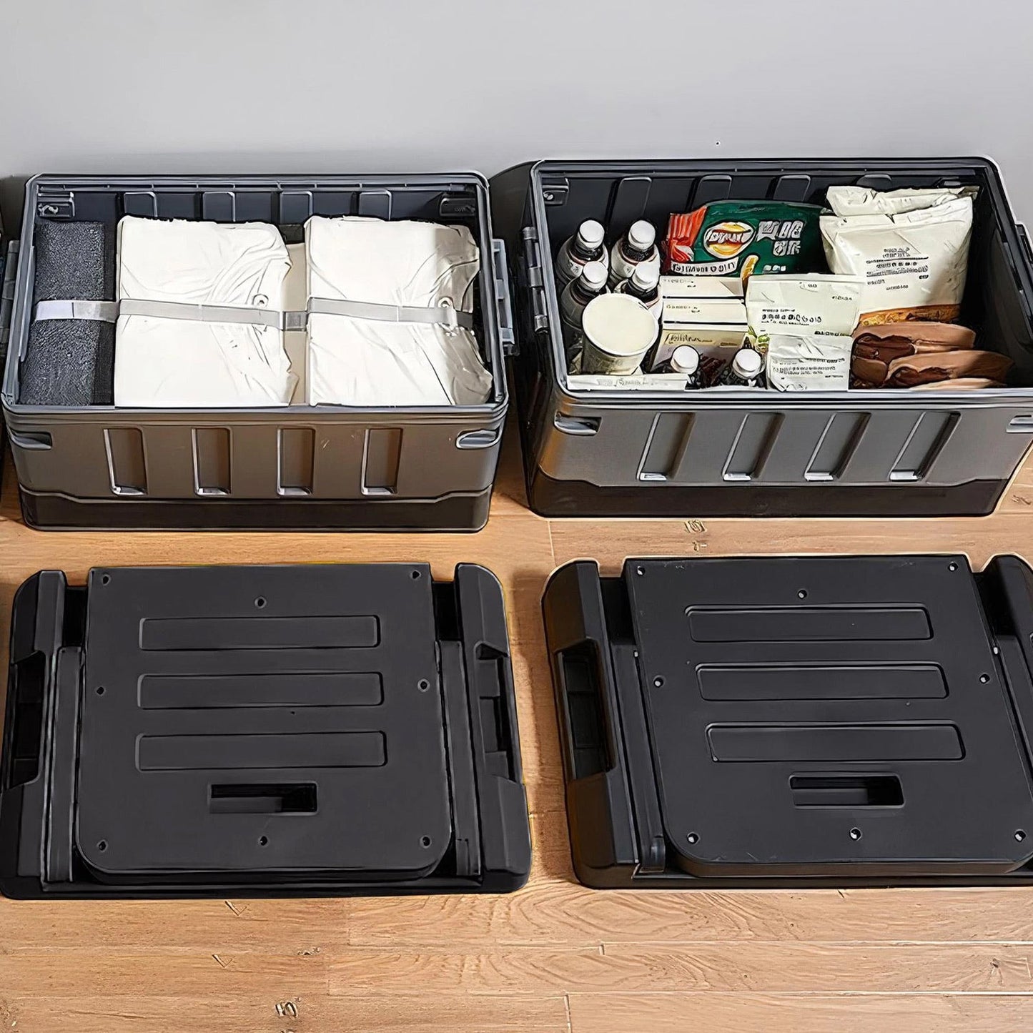 Heavy Duty Foldable Boot Organiser & Seat