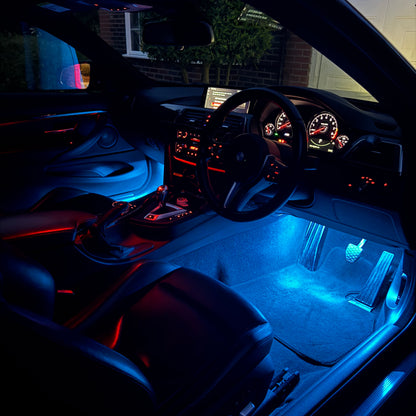AuraGlow Magnetic Car Lights