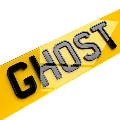 4D Ghost Number Plates