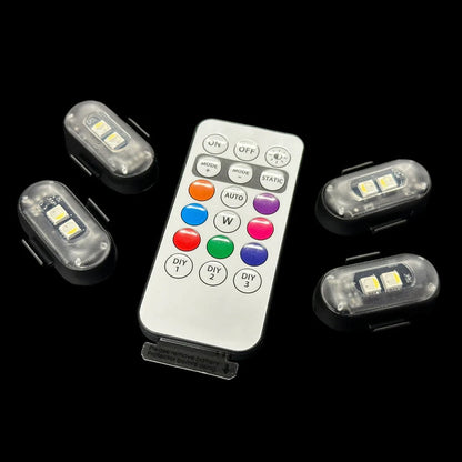 Wireless Car Footwell LED Lights