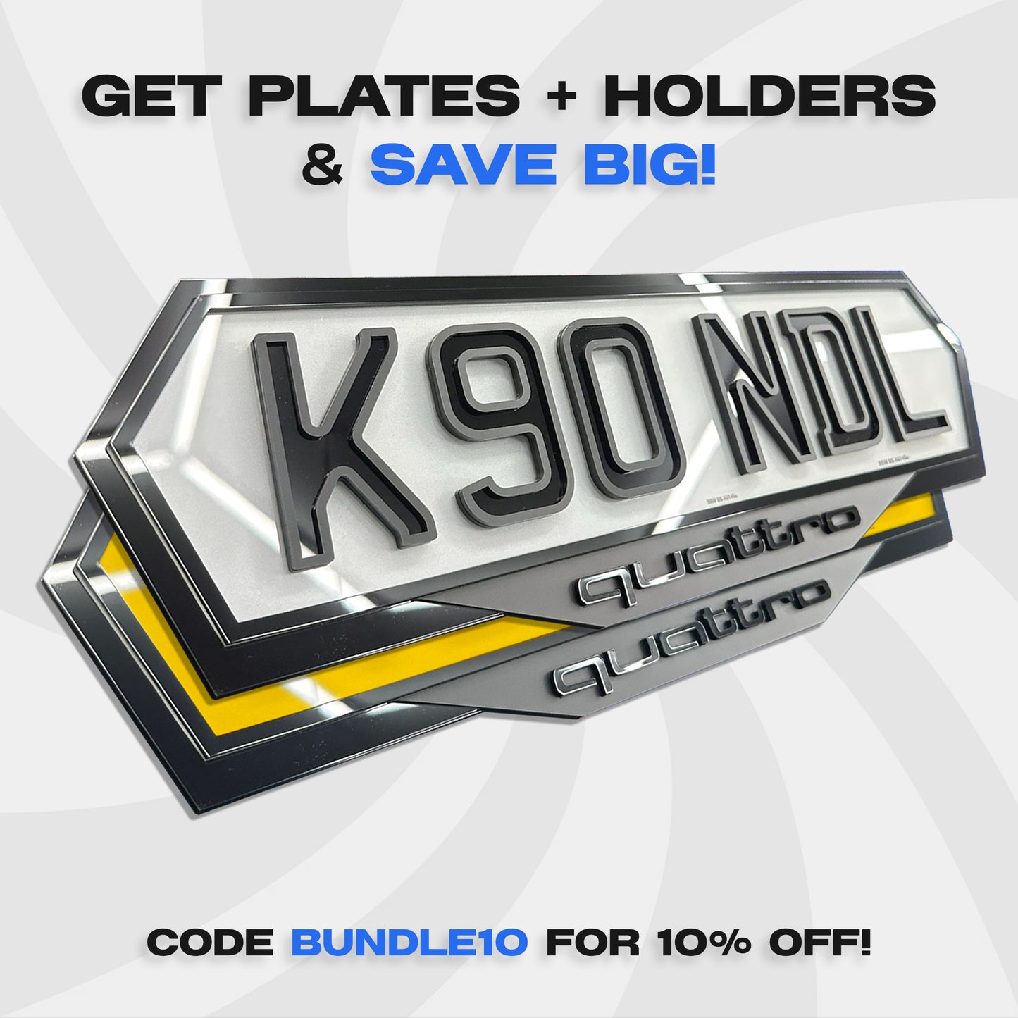 Bespoke Plate Holders