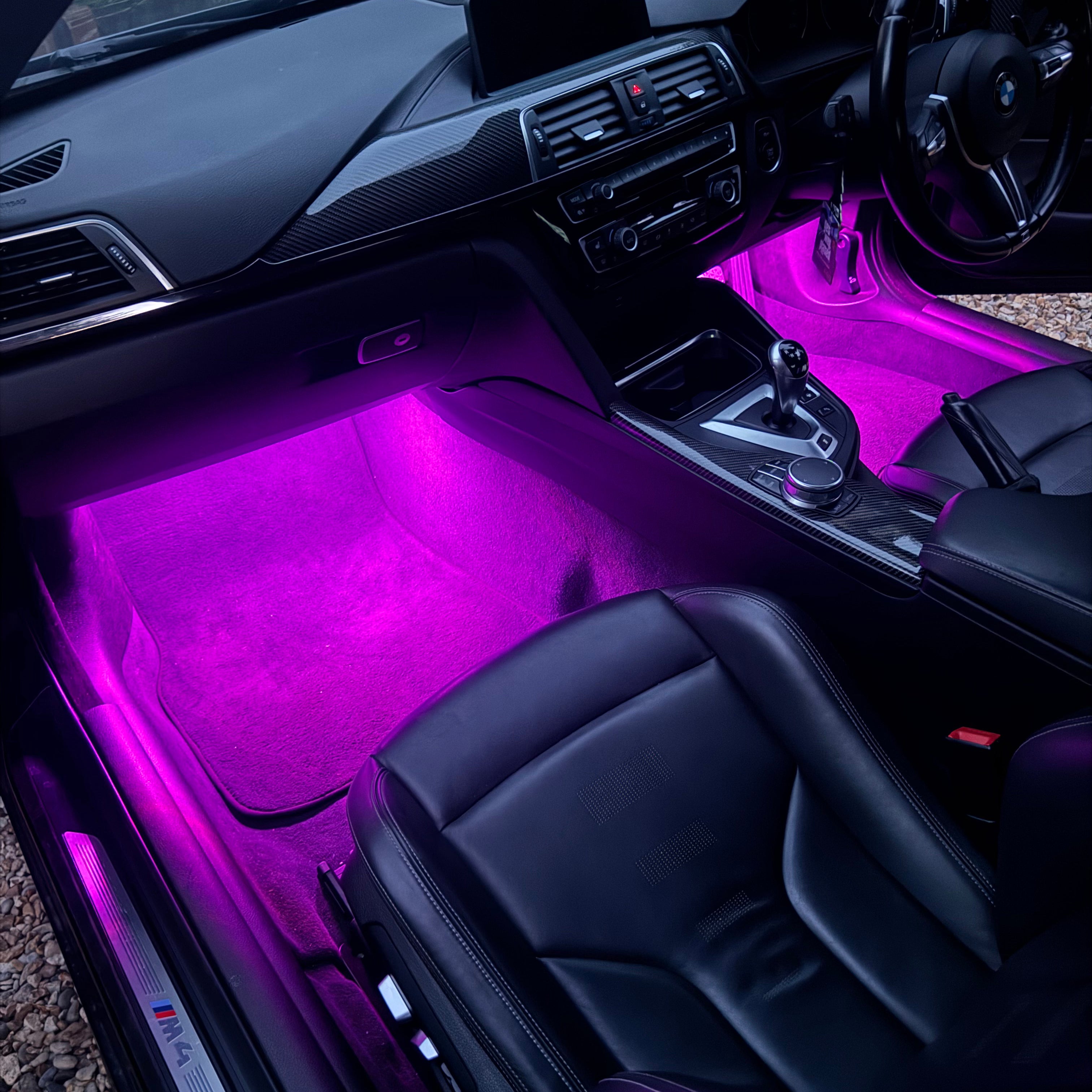 Premium pink ambient interior